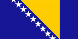 Bandeira da B�snia e Herzegovina