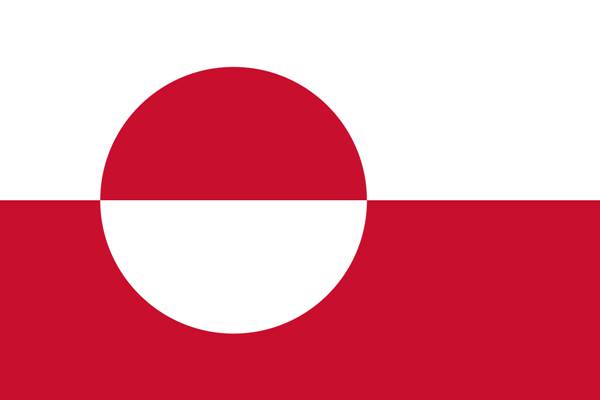 Bandeira da Groenl�ndia