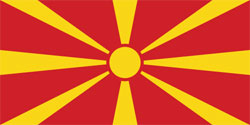 Bandeira da Maced�nia do Norte