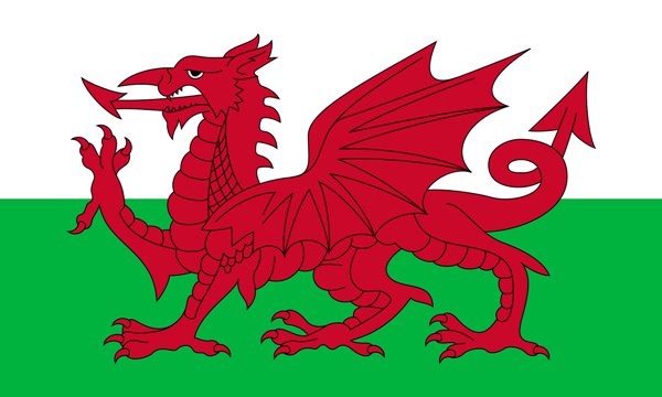 Bandeira do Pa�s de Gales