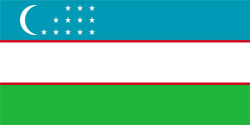 Bandeira do Uzbequist�o