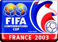 Cartaz da Copa das Confedera��es - Fran�a 2003