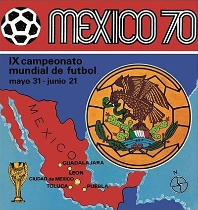 �lbum de figurinhas oficial da Copa do Mundo de 1970