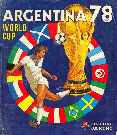 �lbum de figurinhas oficial da Copa do Mundo de 1978