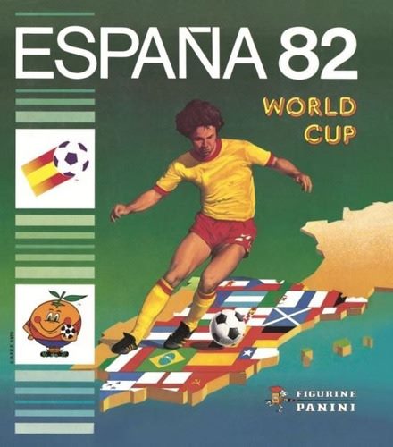 �lbum de figurinhas oficial da Copa do Mundo de 1982