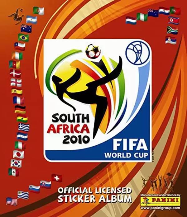 �lbum de figurinhas oficial da Copa do Mundo de 2010
