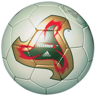 Adidas Fevernova - Bola Oficial da Copa do Mundo de 2002 na Coreia do Sul e Jap�o