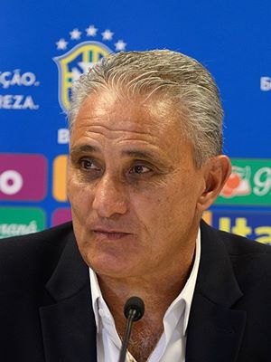 Foto de Tite - Técnico da Seleção Brasileira na Copa do Mundo de 2018 na Rússia