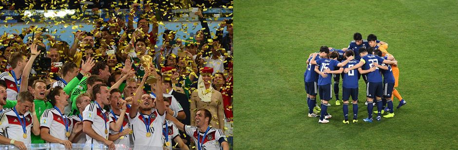Jogo Alemanha 1 x 2 Jap�o v�lido pela primeira rodada do Grupo E da Primeira Fase da Copa do Mundo de 2022 no Catar (Qatar) - Fotos: Marcello Casal Jr/Ag�ncia Brasil e Amir Ostovari