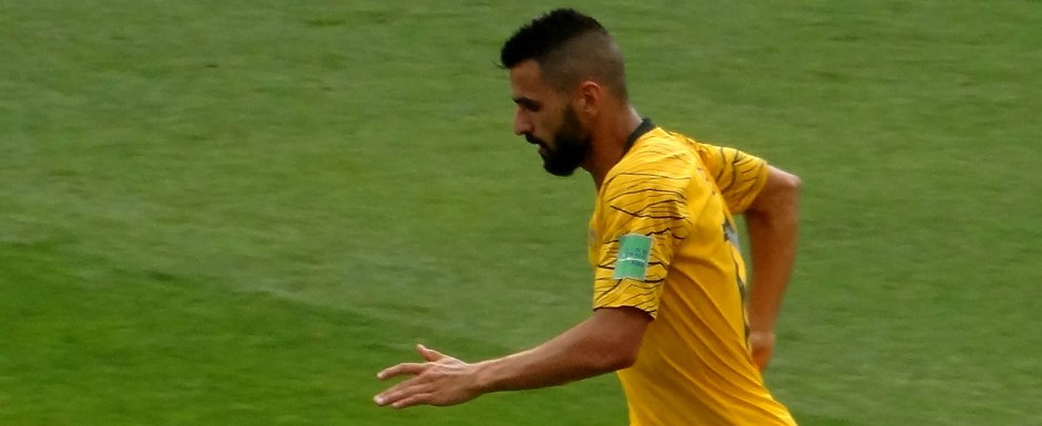 Aziz Behich - Jogador da Sele��o da Austr�lia na Copa do Mundo de Futebol de 2022 no Catar (Qatar) - Foto: Alexander Veprev