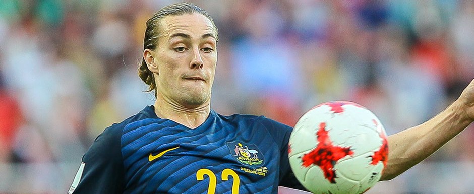 Jackson Irvine - Jogador da Sele��o da Austr�lia na Copa do Mundo de Futebol de 2022 no Catar (Qatar) - Foto: Dmitry Sadovnikov