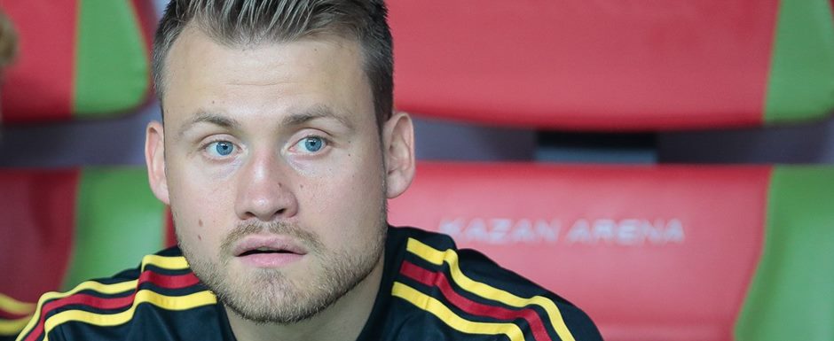 Simon Mignolet - Jogador da Sele��o da B�lgica na Copa do Mundo de Futebol de 2022 no Catar (Qatar) - Foto: Edgar Breshchanov
