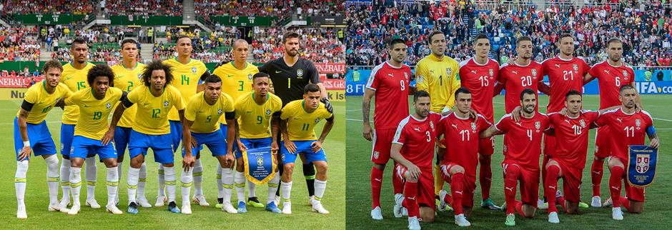 Jogo Brasil 2 x 0 S�rvia v�lido pela primeira rodada do Grupo G da Primeira Fase da Copa do Mundo de 2022 no Catar (Qatar) - Fotos: Granada e Edgar Breshchanov