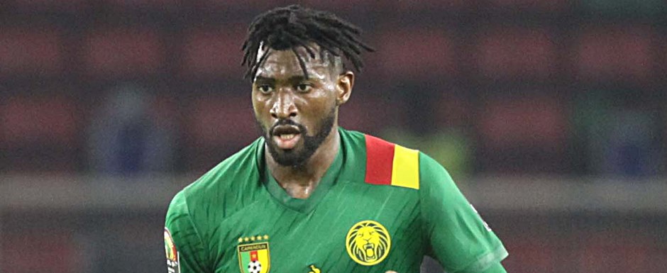 Andr�-Frank Zambo Anguissa - Jogador da Sele��o de Camar�es na Copa do Mundo de Futebol de 2022 no Catar (Qatar) - Foto: Franco237
