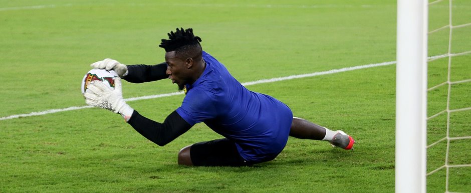 Andr� Onana - Jogador da Sele��o de Camar�es na Copa do Mundo de Futebol de 2022 no Catar (Qatar) - Foto: Happiraphael
