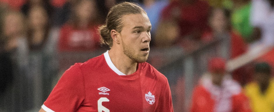 Samuel Piette - Jogador da Sele��o do Canad� na Copa do Mundo de Futebol de 2022 no Catar (Qatar) - Foto: Canada Soccer