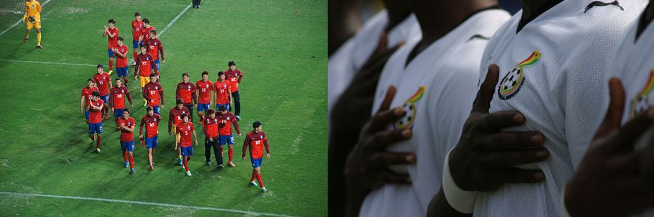 Jogo Coreia do Sul 2 x 3 Gana v�lido pela segunda rodada do Grupo H da Primeira Fase da Copa do Mundo de 2022 no Catar (Qatar) - Fotos: Manri Cheon e Benjamin Mussler