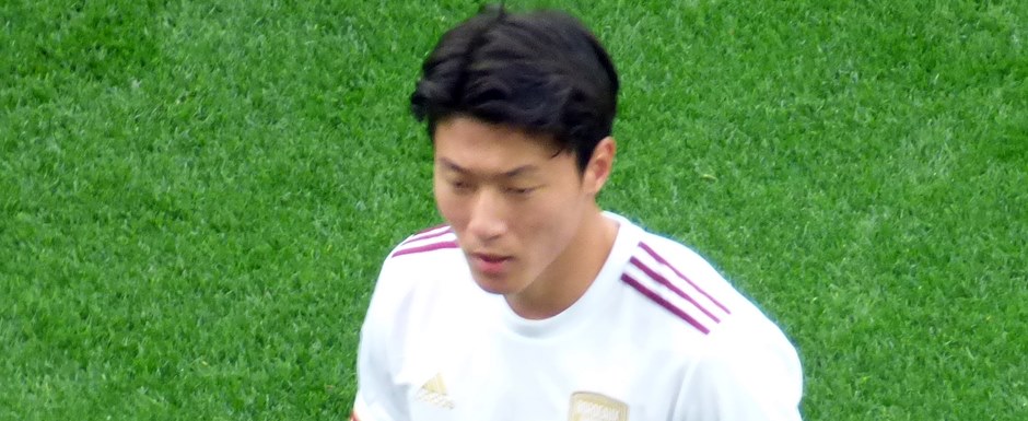 Hwang Ui-jo - Jogador da Sele��o da Coreia do Sul na Copa do Mundo de Futebol de 2022 no Catar (Qatar) - Foto: Supporterh�ninois
