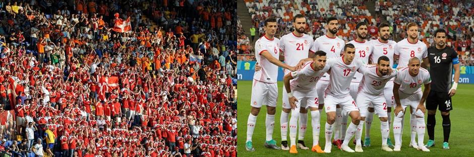 Jogo Dinamarca 0 x 0 Tun�sia v�lido pela primeira rodada do Grupo D da Primeira Fase da Copa do Mundo de 2022 no Catar (Qatar) - Fotos: Dmitrij Nejmyrok e Catherine Laut