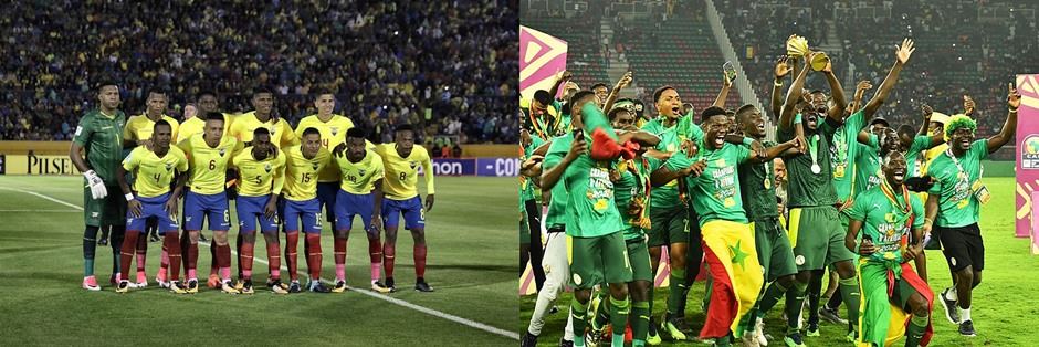 Jogo Equador 1 x 2 Senegal v�lido pela terceira rodada do Grupo A da Primeira Fase da Copa do Mundo de 2022 no Catar (Qatar) - Fotos: Agencia de Noticias ANDES e Jeanpierrekepseu