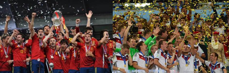 Jogo Espanha 1 x 1 Alemanha v�lido pela segunda rodada do Grupo E da Primeira Fase da Copa do Mundo de 2022 no Catar (Qatar) - Fotos: Ilya Khokhlov e Marcello Casal Jr/Ag�ncia Brasil
