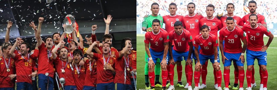 Jogo Espanha 7 x 0 Costa Rica v�lido pela primeira rodada do Grupo E da Primeira Fase da Copa do Mundo de 2022 no Catar (Qatar) - Fotos: Ilya Khokhlov e Edgar Breshchanov