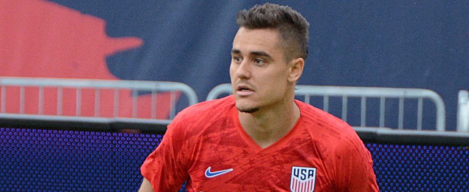 Aaron Long - Jogador da Sele��o dos Estados Unidos na Copa do Mundo de Futebol de 2022 no Catar (Qatar) - Foto: Hayden Schiff