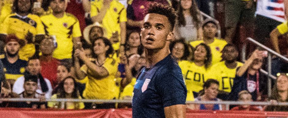 Antonee Robinson - Jogador da Sele��o dos Estados Unidos na Copa do Mundo de Futebol de 2022 no Catar (Qatar) - Foto: Michael Bradley Header