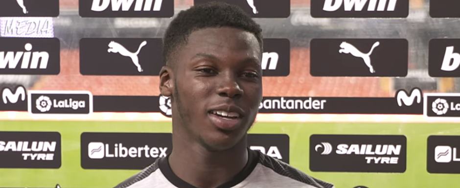 Yunus Musah - Jogador da Sele��o dos Estados Unidos na Copa do Mundo de Futebol de 2022 no Catar (Qatar) - Foto: Valencia CF/YouTube