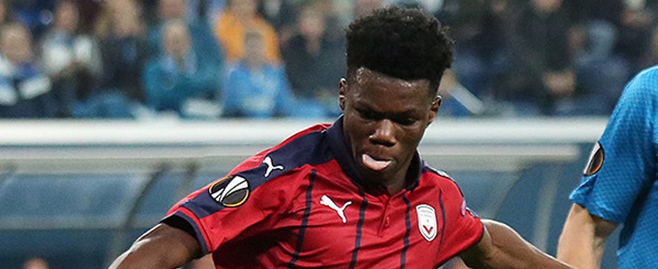 Aur�lien Tchouam�ni - Jogador da Sele��o da Fran�a na Copa do Mundo de Futebol de 2022 no Catar (Qatar) - Foto: Kirill Venediktov