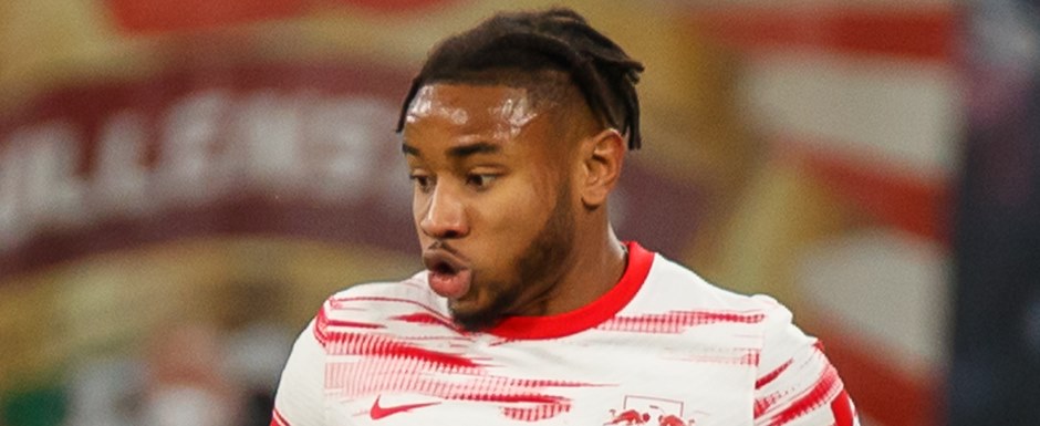 Christopher Nkunku - Jogador da Sele��o da Fran�a cortado da Copa do Mundo de Futebol de 2022 no Catar (Qatar) - Foto: Steffen Pr��dorf