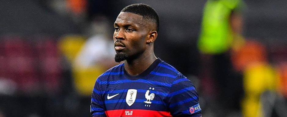 Marcus Thuram - Jogador da Sele��o da Fran�a na Copa do Mundo de Futebol de 2022 no Catar (Qatar) - Foto: equipedefrance/Twitter