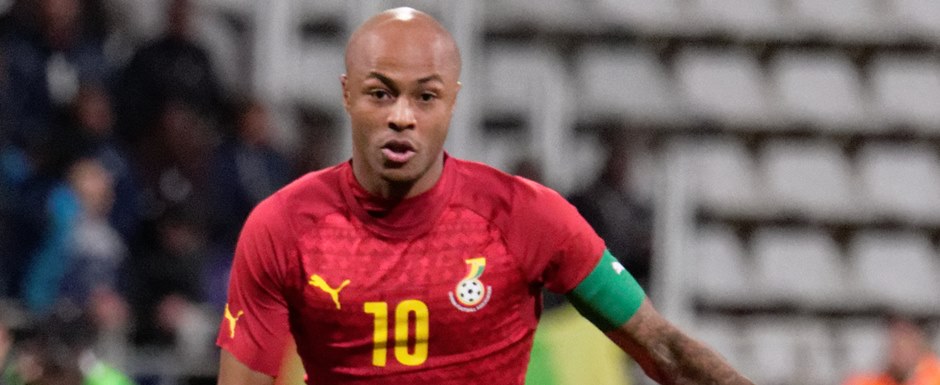 Andr� Ayew - Jogador da Sele��o de Gana na Copa do Mundo de Futebol de 2022 no Catar (Qatar) - Foto: Pierre-Yves Beaudouin