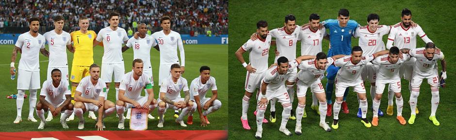 Jogo Inglaterra 6 x 2 Ir� v�lido pela primeira rodada do Grupo B da Primeira Fase da Copa do Mundo de 2022 no Catar (Qatar) - Fotos: Anton Zaitsev e Mehdi Zare