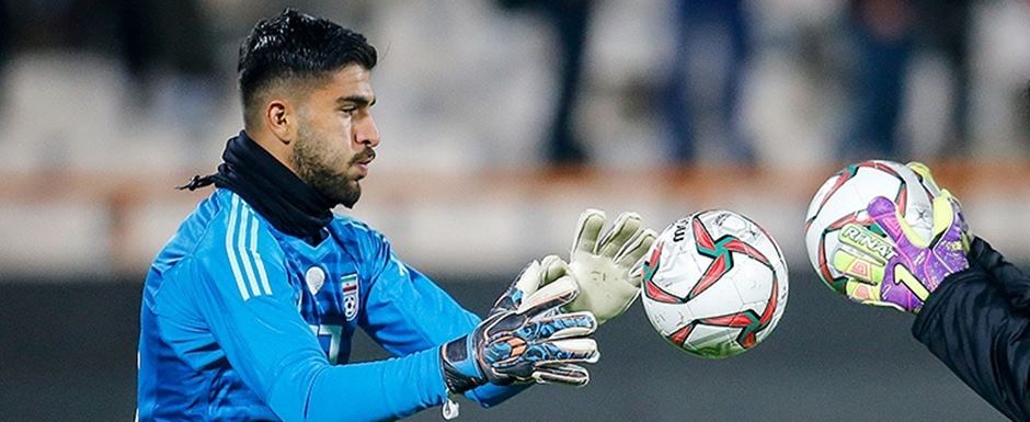 Amir Abedzadeh - Jogador da Sele��o do Ir� na Copa do Mundo de Futebol de 2022 no Catar (Qatar) - Foto: Mehdi Bolourian