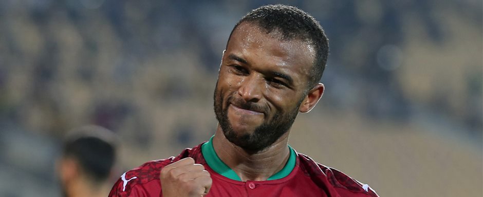 Ayoub El Kaabi - Jogador da Sele��o de Marrocos n�o convocado � Copa do Mundo de Futebol de 2022 no Catar (Qatar) - Foto: Caf_online
