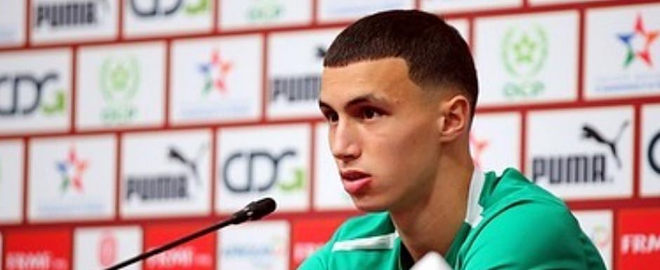 Bilal El Khannous - Jogador da Sele��o de Marrocos na Copa do Mundo de Futebol de 2022 no Catar (Qatar) - Foto: bilalekns_34/Instagram