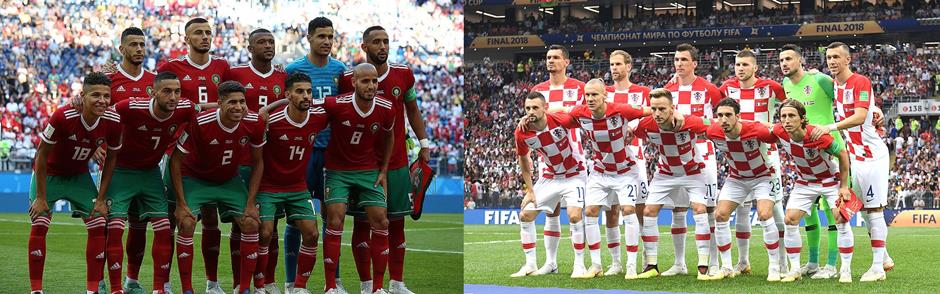 Jogo Marrocos 0 x 0 Cro�cia v�lido pela primeira rodada do Grupo F da Primeira Fase da Copa do Mundo de 2022 no Catar (Qatar) - Fotos: Kirill Venediktov e RPPIO