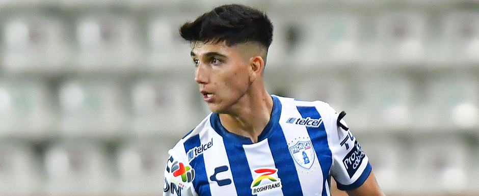 Kevin �lvarez - Jogador da Sele��o do M�xico na Copa do Mundo de Futebol de 2022 no Catar (Qatar) - Foto: Tuzos/Twitter