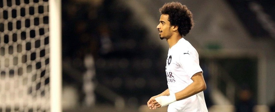 Akram Afif - Jogador da Sele��o do Catar na Copa do Mundo de Futebol de 2022 no Catar (Qatar) - Foto: Mehdi Zare
