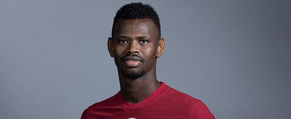 Mohammed Muntari - Jogador da Sele��o do Catar na Copa do Mundo de Futebol de 2022 no Catar (Qatar) - Foto: Muntari Mohammed/Twitter