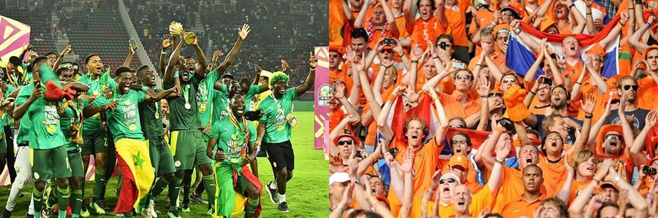 Jogo Senegal 0 x 2 Holanda v�lido pela primeira rodada do Grupo A da Primeira Fase da Copa do Mundo de 2022 no Catar (Qatar) - Fotos: Jeanpierrekepseu e Dmitriy Neymyrok