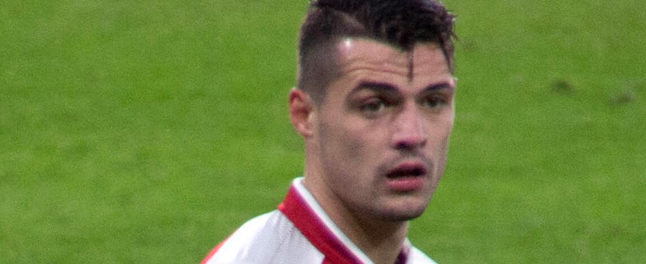 Granit Xhaka - Jogador da Sele��o da Su��a na Copa do Mundo de Futebol de 2022 no Catar (Qatar) - Foto: @cfcunofficial (Chelsea Debs) London