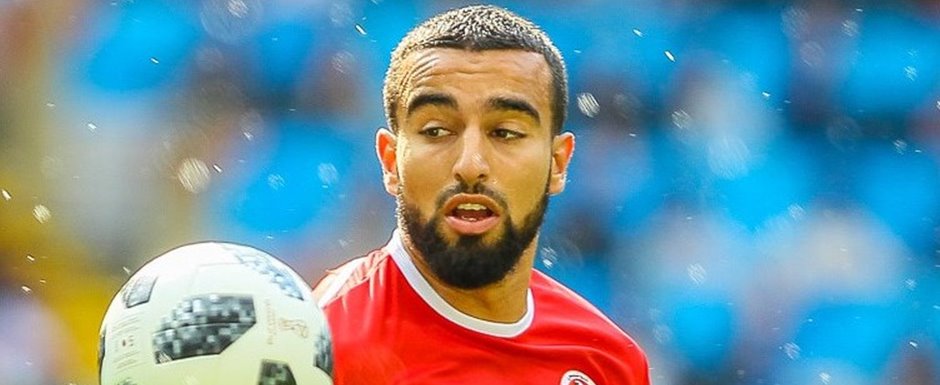 Na�m Sliti - Jogador da Sele��o da Tun�sia na Copa do Mundo de Futebol de 2022 no Catar (Qatar) - Foto: Dmitry Sadovnikov