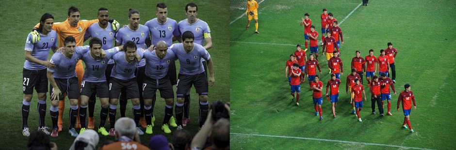 Jogo Uruguai 0 x 0 Coreia do Sul v�lido pela primeira rodada do Grupo H da Primeira Fase da Copa do Mundo de 2022 no Catar (Qatar) - Fotos: Jimmy Baikovicius e Manri Cheon