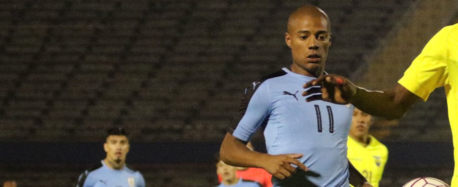 Nicol�s de la Cruz - Jogador da Sele��o do Uruguai na Copa do Mundo de Futebol de 2022 no Catar (Qatar) - Foto: Agencia de Noticias ANDES