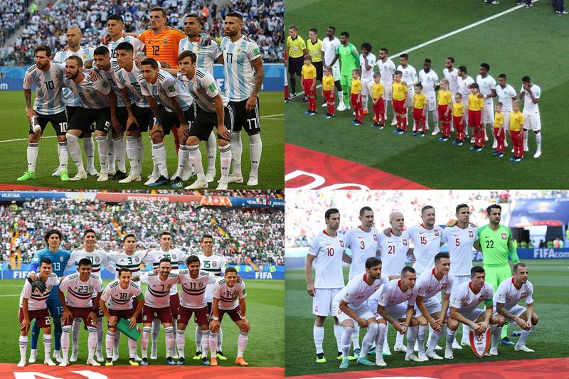 Sele��es da Argentina, Ar�bia Saudita, M�xico e Pol�nia. As sele��es do Grupo C da Primeira Fase da Copa do Mundo de Futebol de 2022 no Catar (Qatar) - Fotos: Kirill Venediktov, Soul Train e Svetlana Beketova