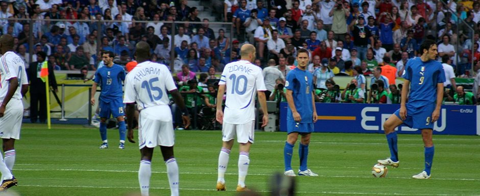 Final da Copa do Mundo de Futebol de 2006 na Alemanha entre as sele��es da It�lia e da Fran�a - Foto: David Ruddell