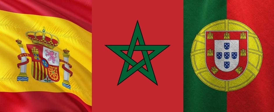 Logo da campanha para a realiza��o da Copa do Mundo de Futebol de 2030 na Espanha, Marrocos e Portugal - Foto: