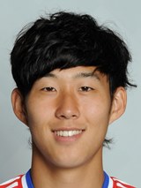 Foto de Son Heung-min - Jogador da Coreia do Sul na Copa do Mundo de 2018 na Rússia